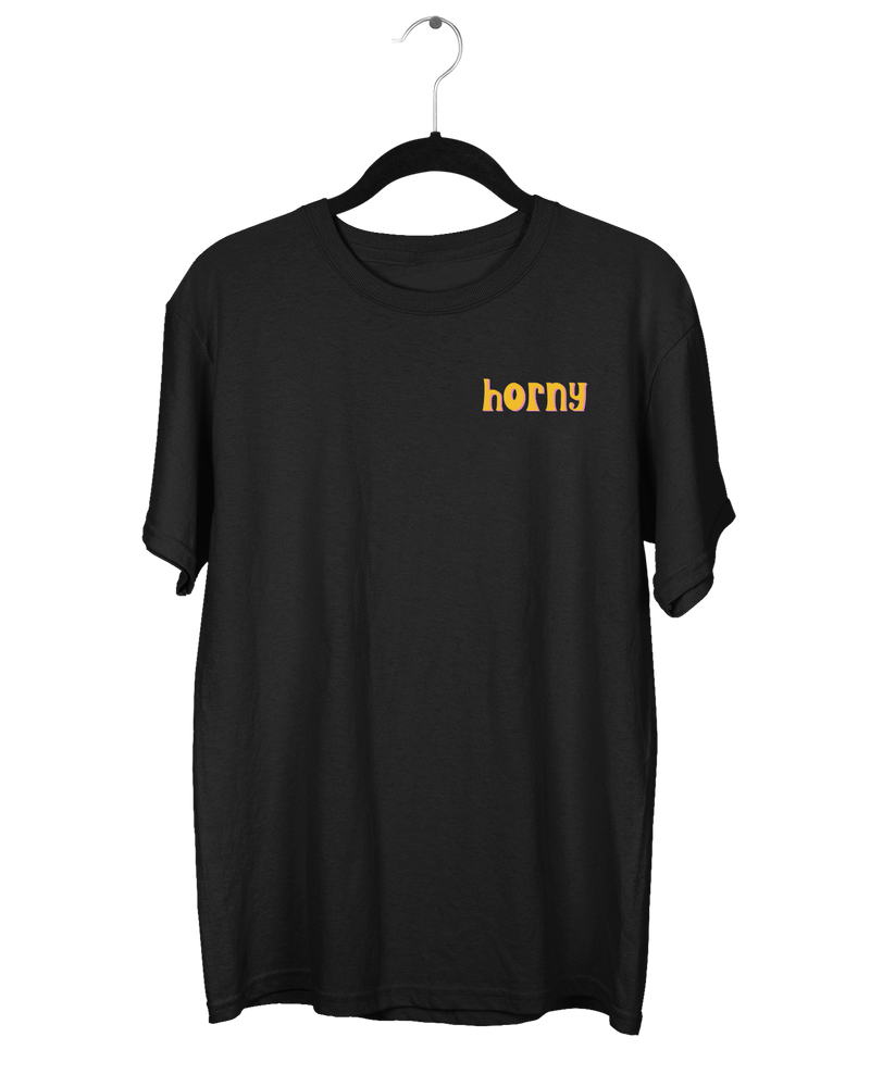 Horny Left Chest T-Shirt