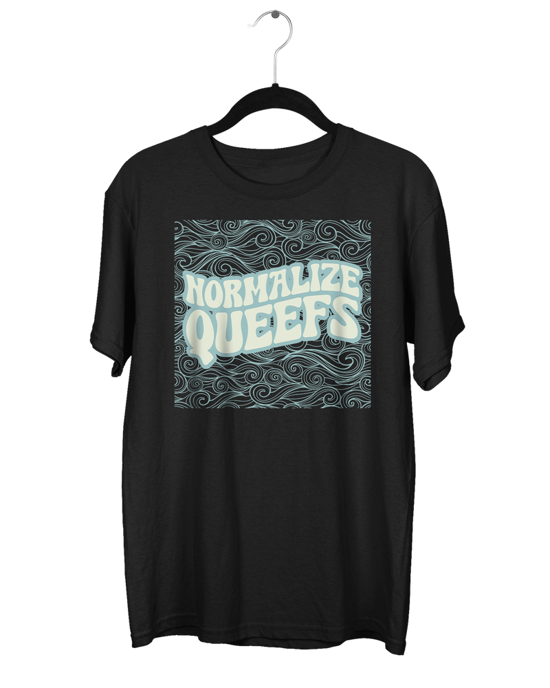Normalize Queefs Blue T-Shirt