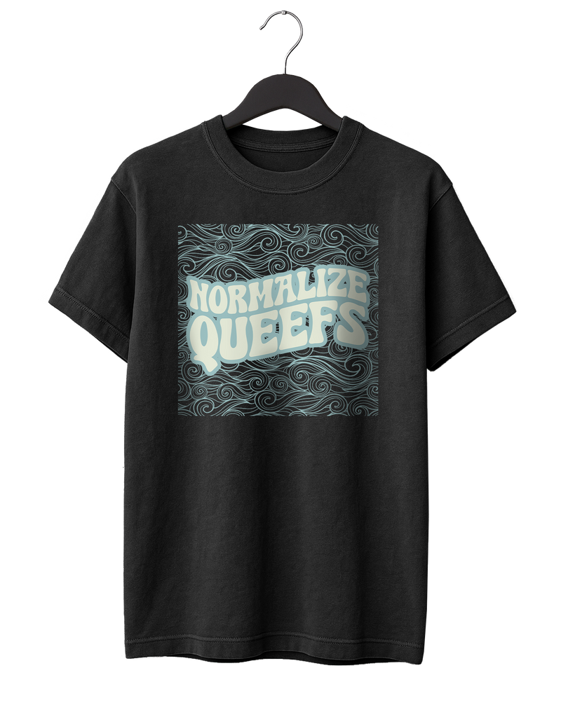 Normalize Queefs Blue T-Shirt