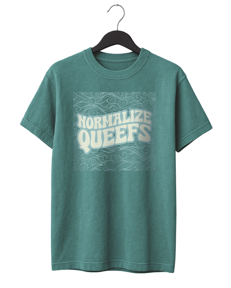 Normalize Queefs Blue T-Shirt
