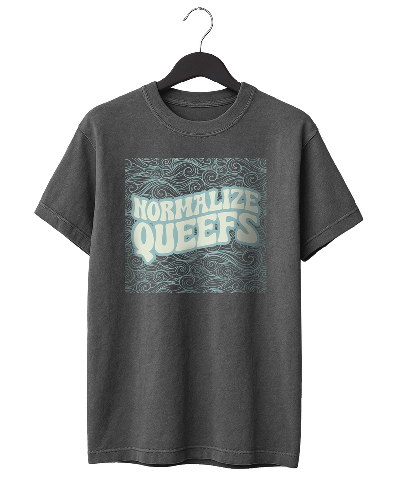 Normalize Queefs Blue T-Shirt