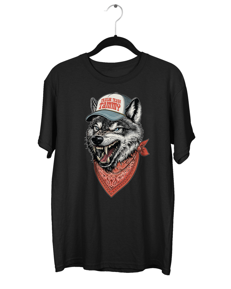 Trucker Wolf T-Shirt