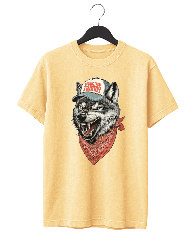 Trucker Wolf T-Shirt