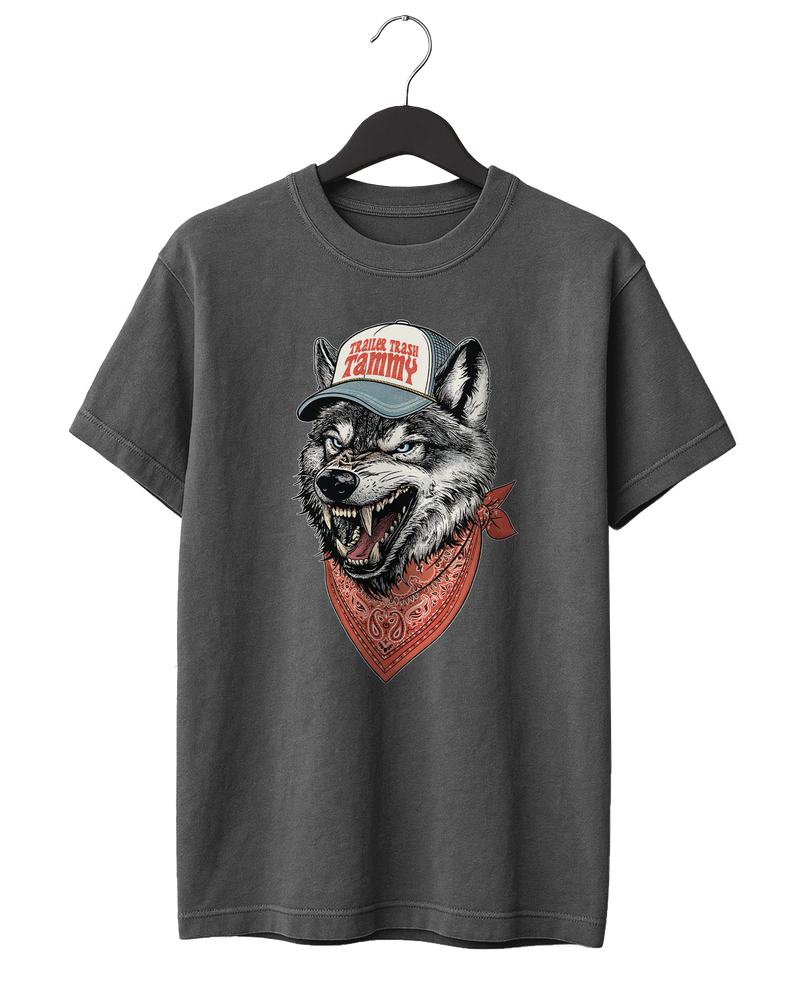 Trucker Wolf T-Shirt
