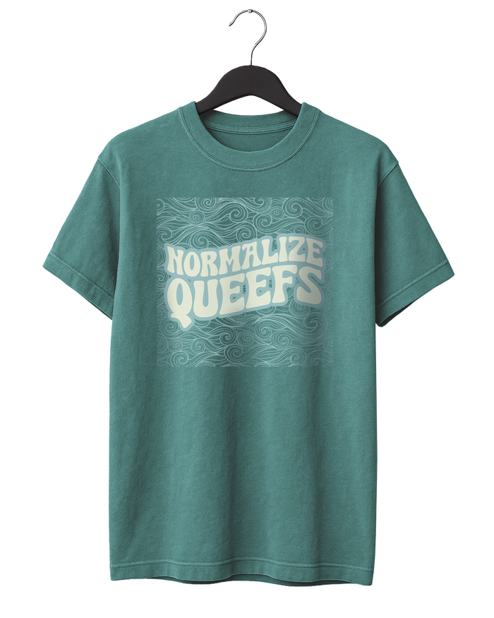 Normalize Queefs Blue T-Shirt