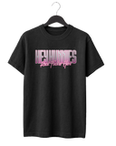 Hey Hunnies, Rock Fvcker Here Pink T-Shirt