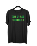 Green Checkered Lettering T-Shirt