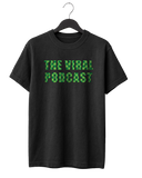 Green Checkered Lettering T-Shirt