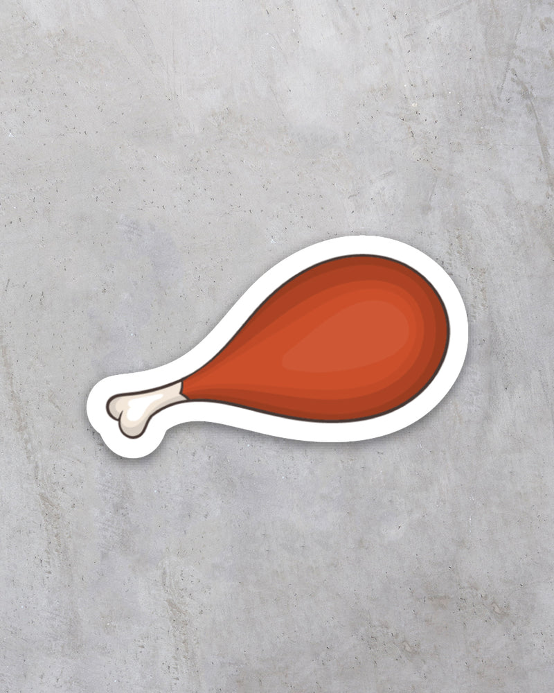 Chicken Leg Mini Sticker