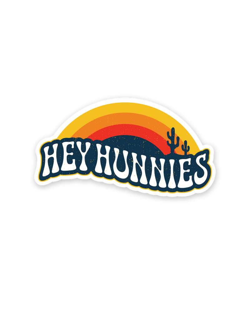 Hey Hunnies Cactus Mini Sticker