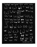 Titties Throw Blanket