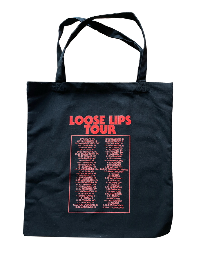 Loose Lips Tour Tote Bag