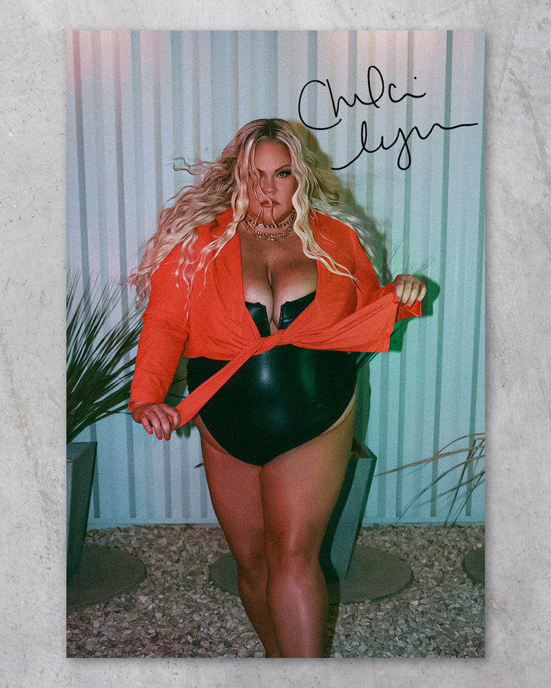 SIGNED 24"x36" Chelcie Lynn Poster Trailer Trash Tammy