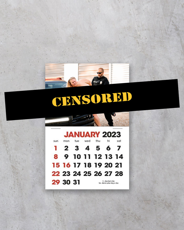 2023 Peel N Stick Trailer Trash Tammy Calendar [Rated R]