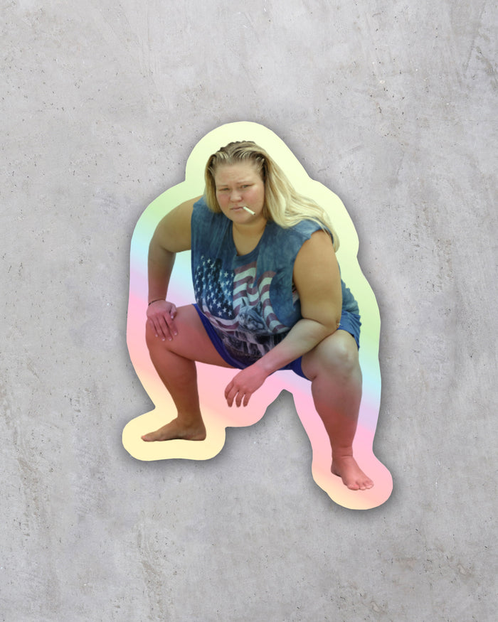 Tammy Squat Mini Sticker